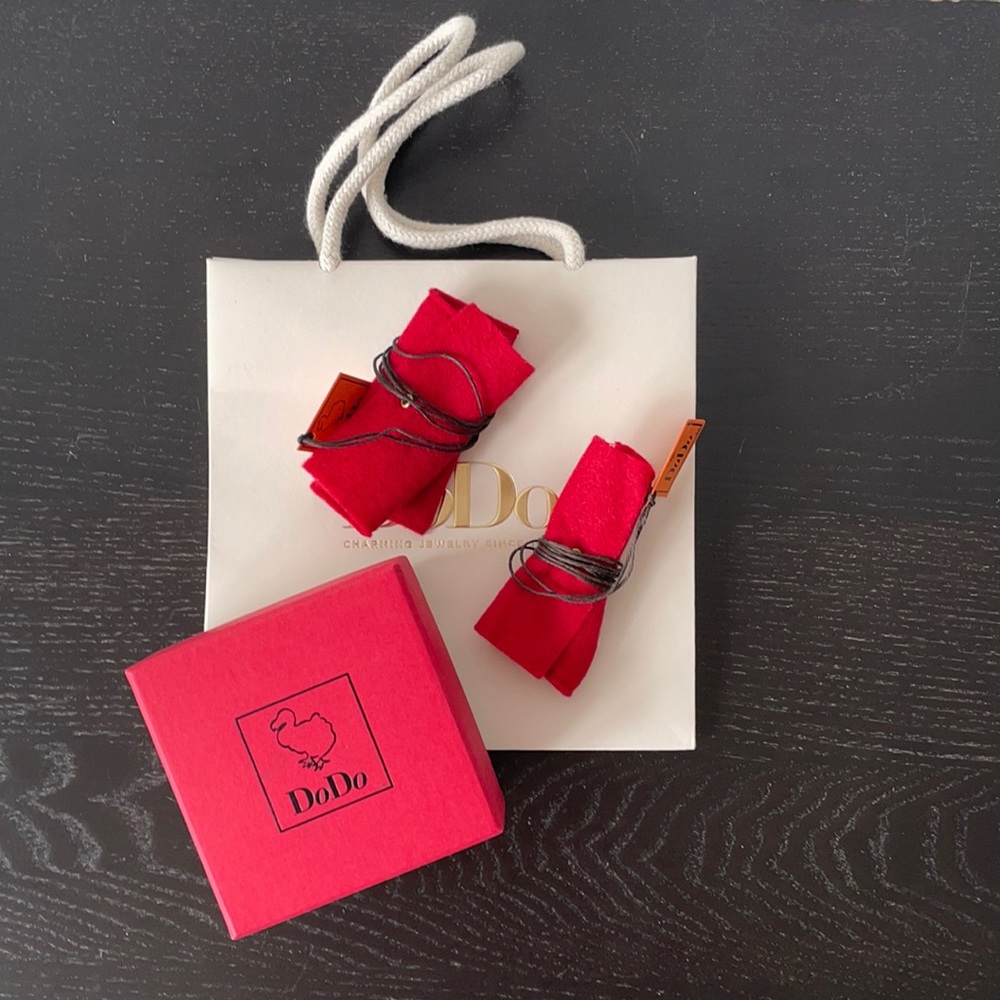 DoDo jewelry box 2 pouches and bag